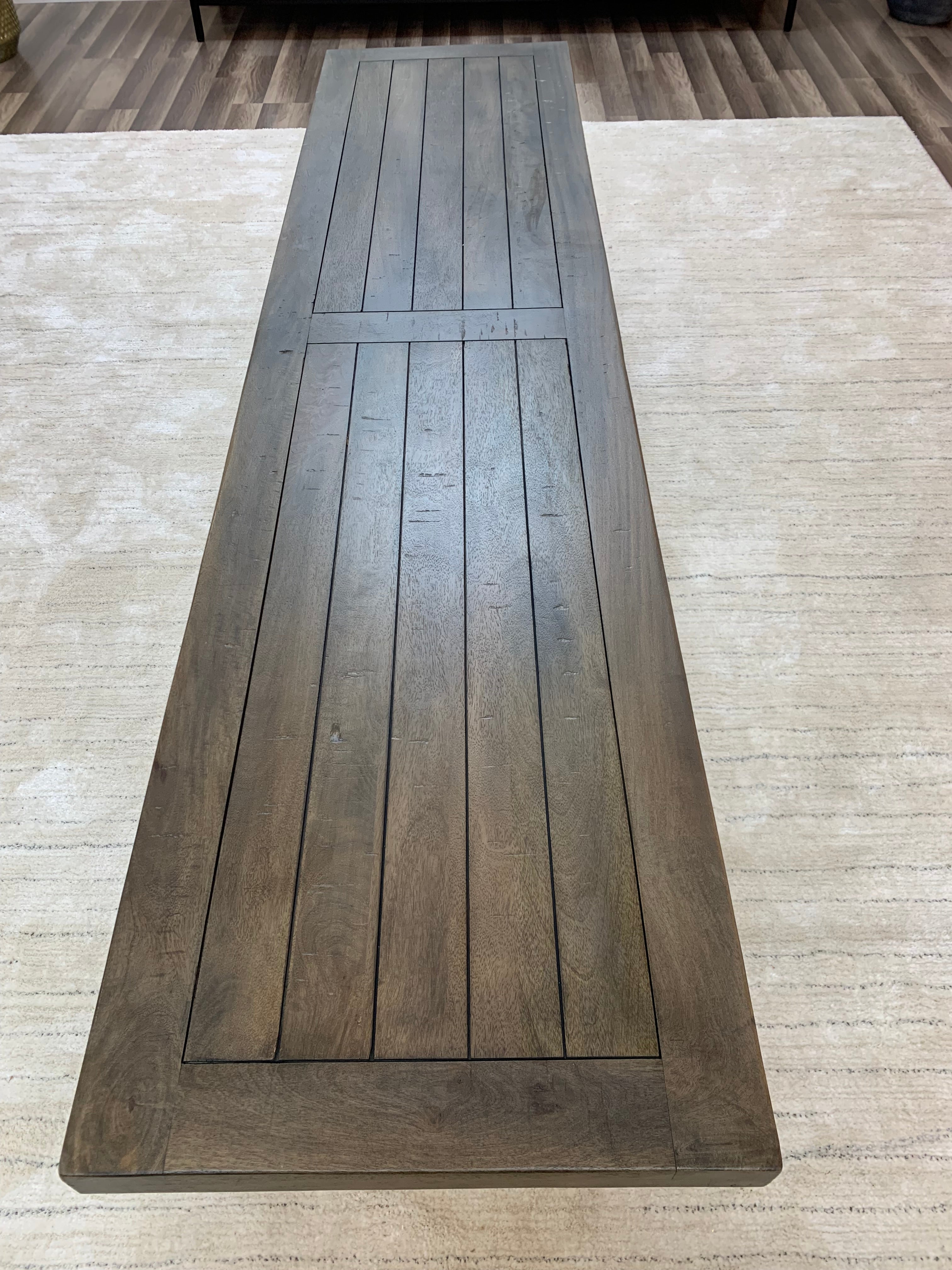 Matthew 84" Dining Bench - Distressed Natural