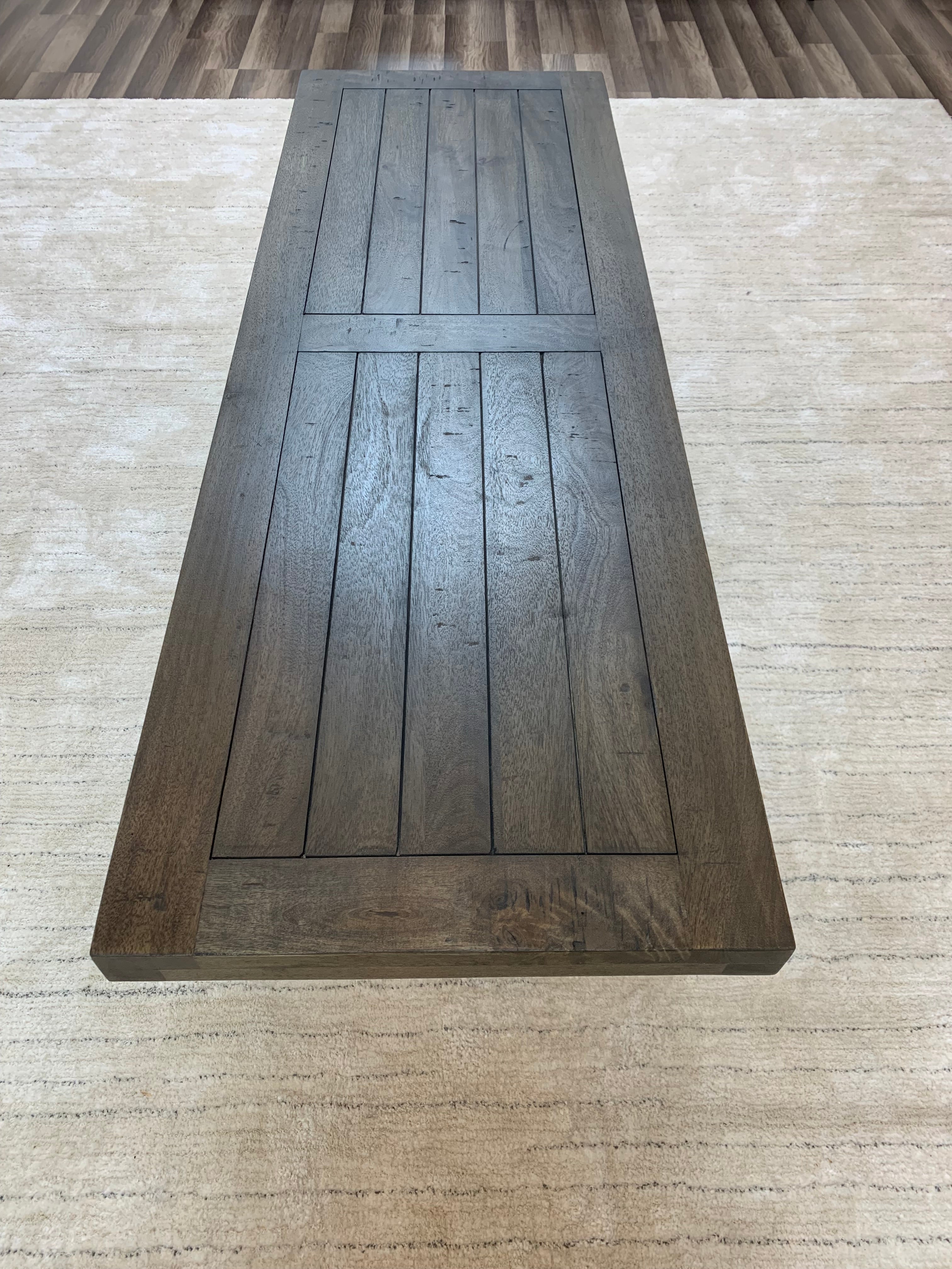 Matthew 60" Dining Bench - Distressed Natural