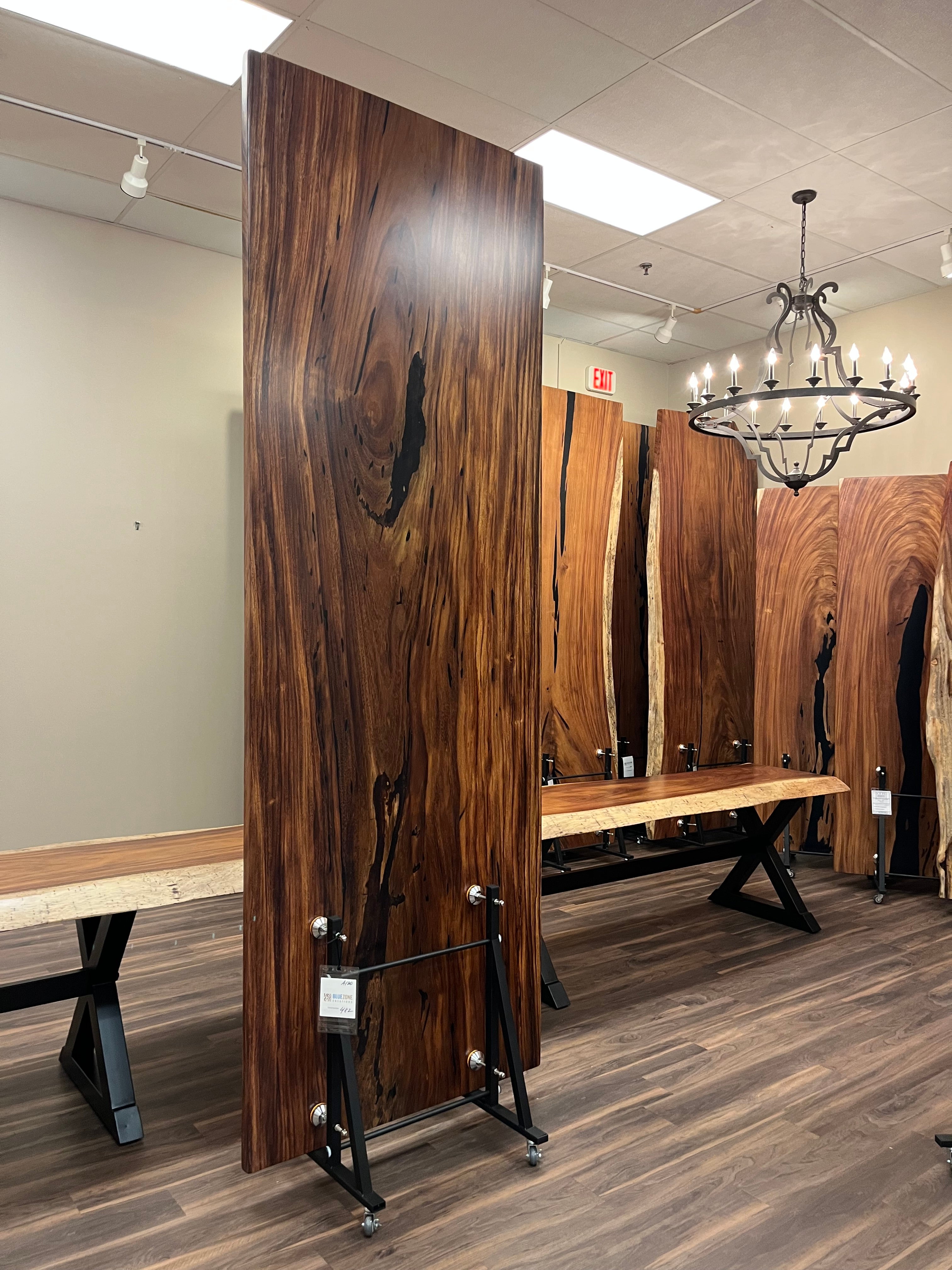 Avellanas 120" Guanacaste Dining Table - Natural- SN482