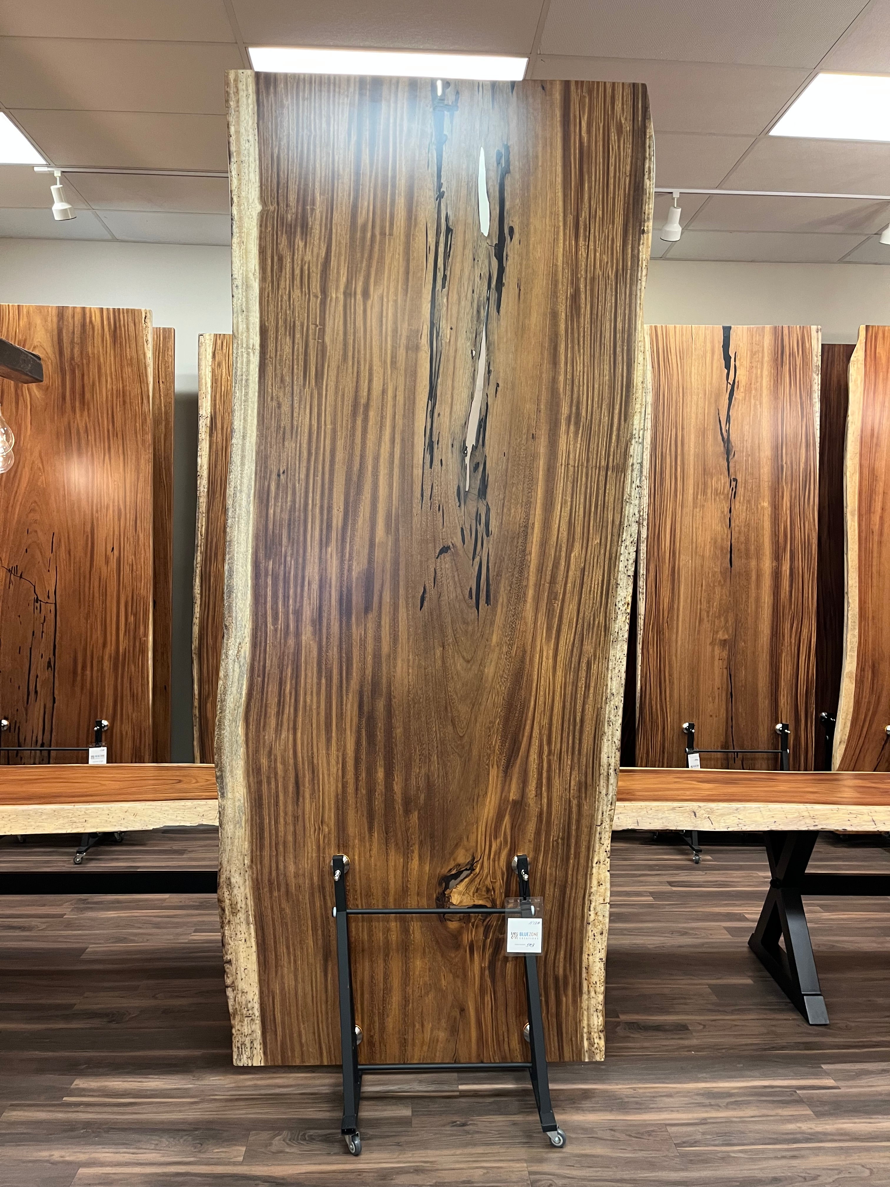 Nicoya 120" Guanacaste Live Edge Dining Table - Natural - SN503