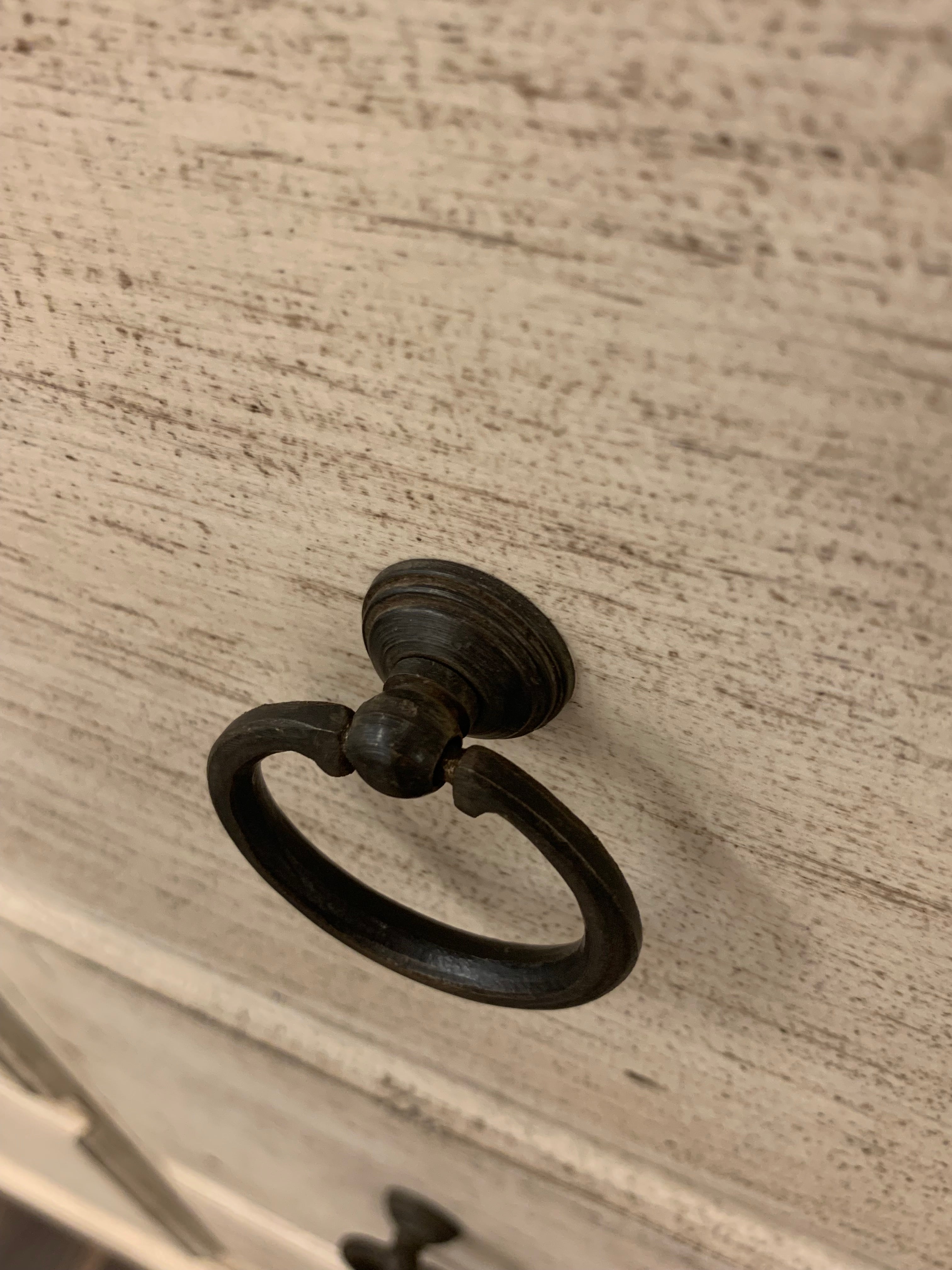 Savannah 65" Mahogany 9 Drawer Dresser - Vintage Cream + Driftwood