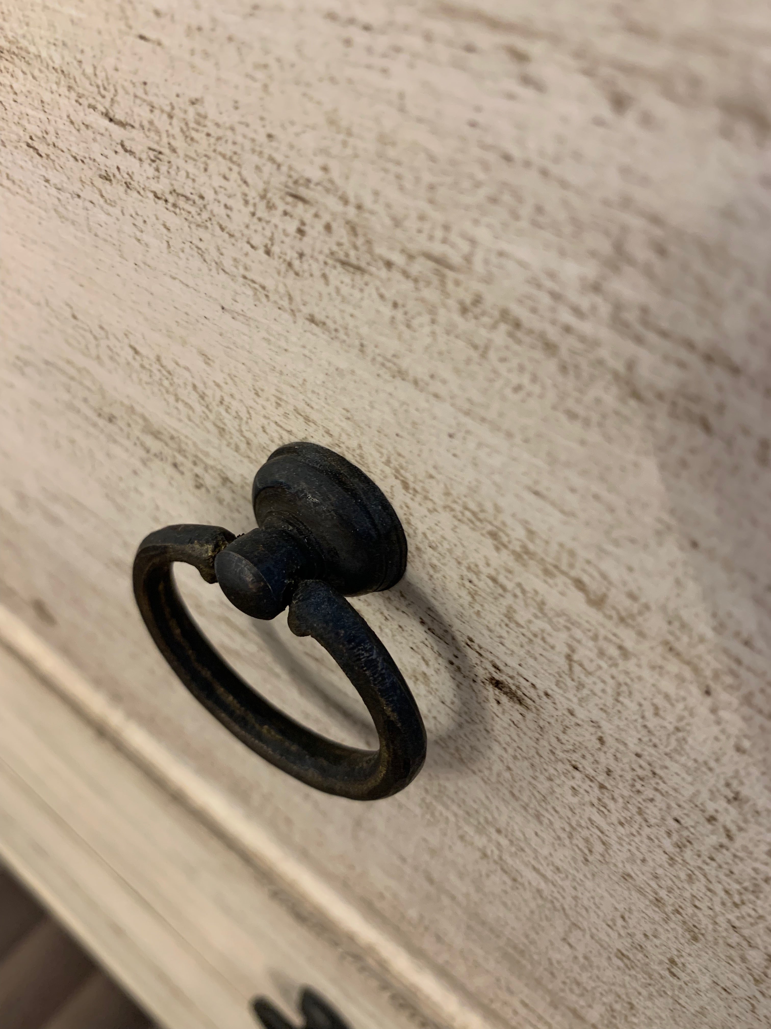 Savannah 43" Mahogany 5 Drawer Chest - Vintage Cream + Driftwood