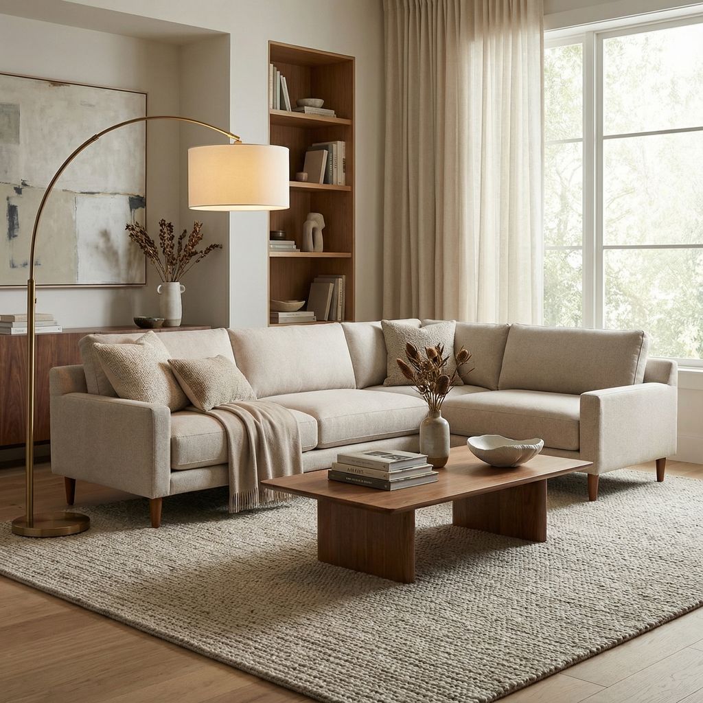 Jayne Express Ship 133" x 105" 5 Cushion Sectional