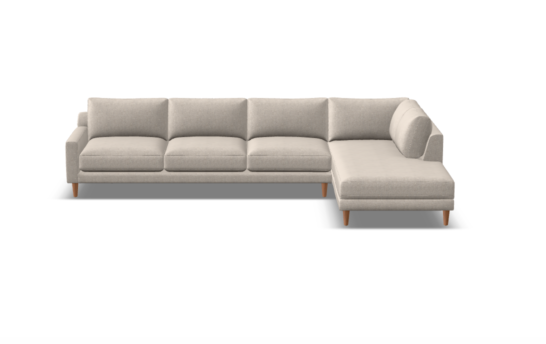 Jayne Express Ship 144" Sofa + Bumper Chaise