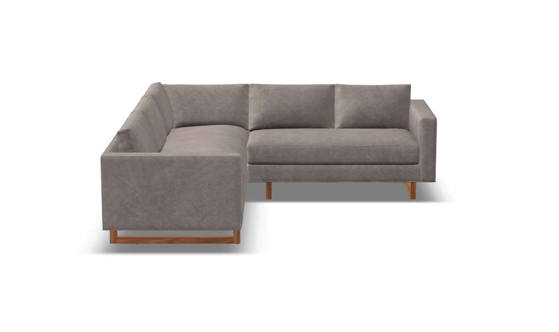 Jeffrey Quick Ship 95" x 94" Bench Cushion Sectional