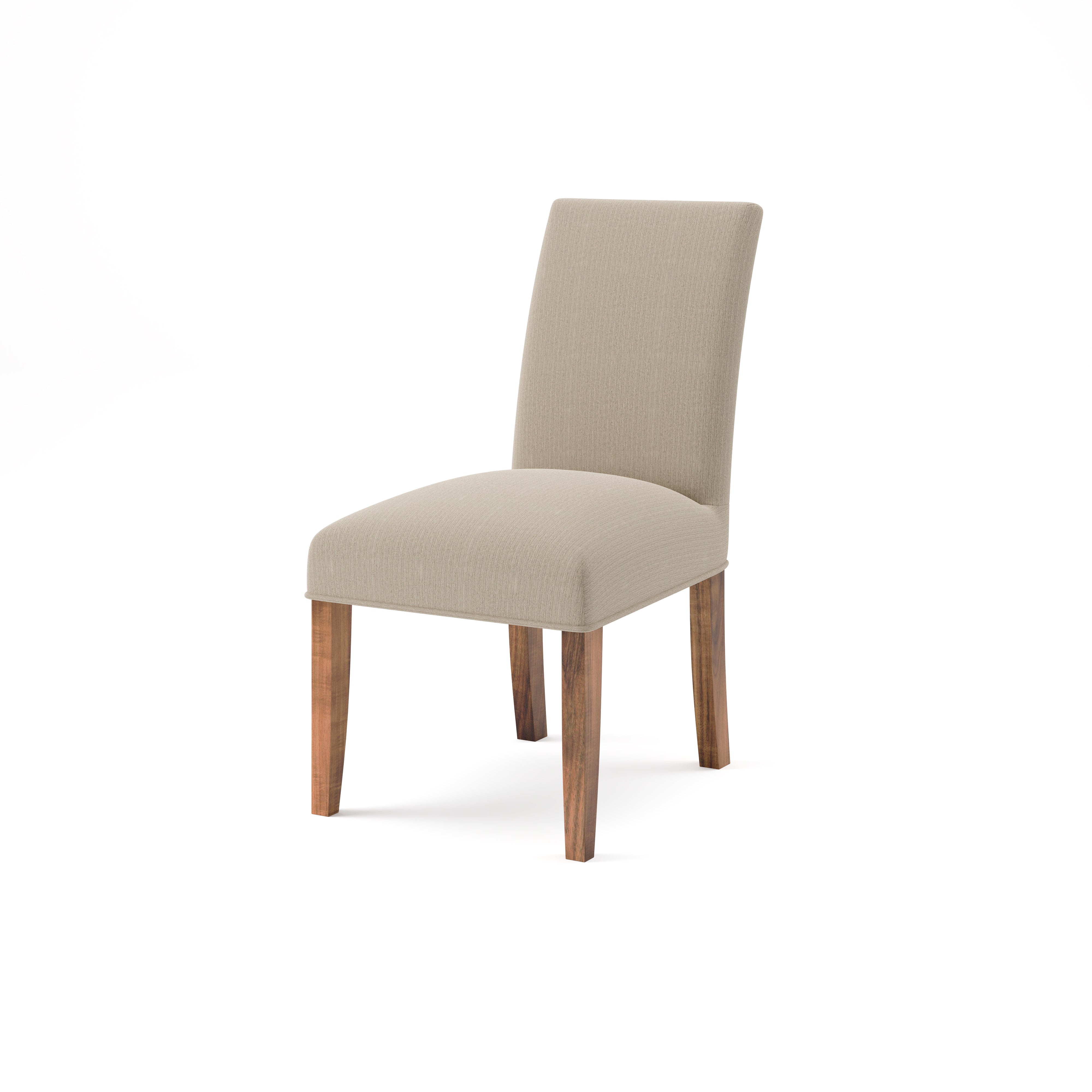 Jonas Dining Chair - Performance Cream + Natural & Smoke