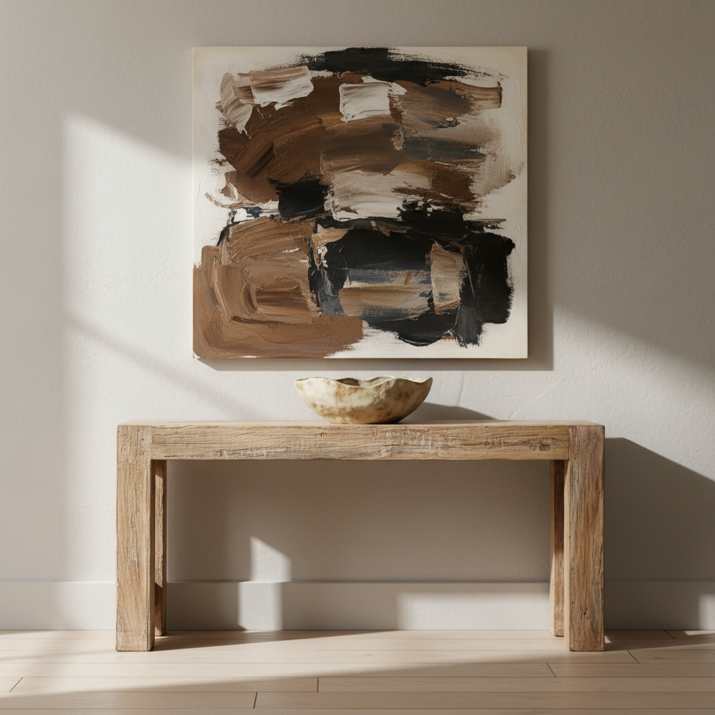 Leon 68" Relcaimed Oak Console Table - Light Natural