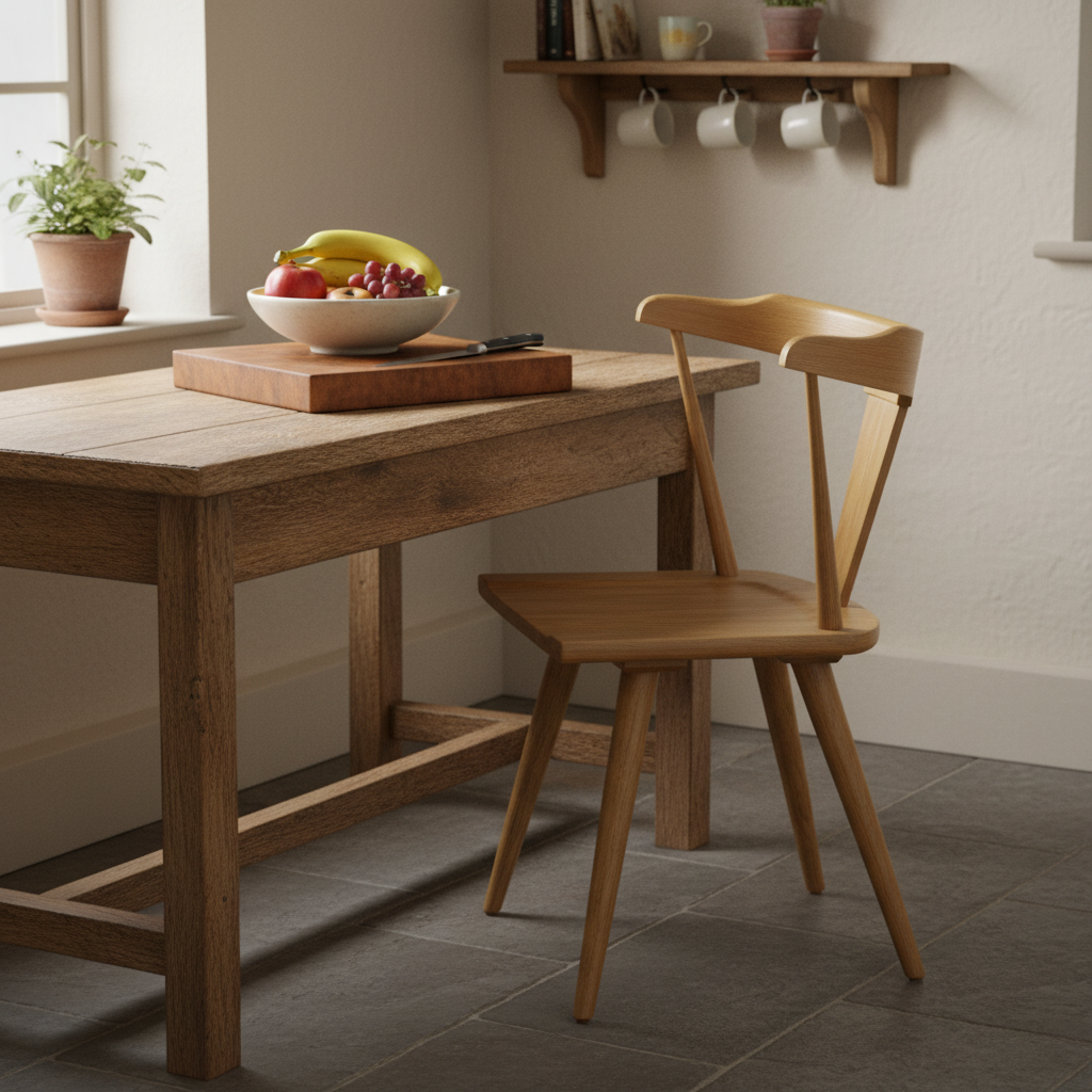 Libby 20" Dining Chair - Sandy Oak