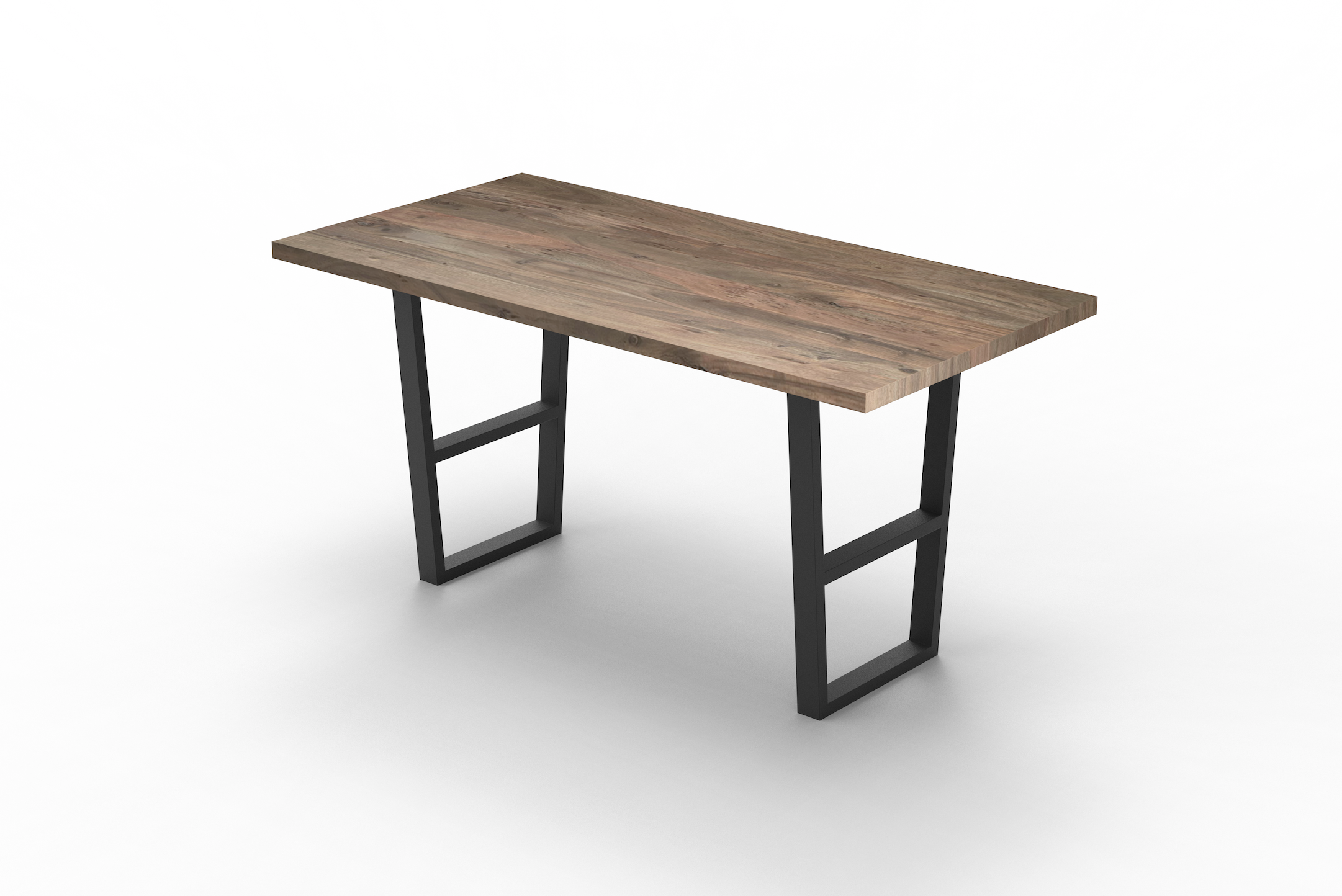 Maxwell Acacia Bar Height Pub Table - Natural + Smoke