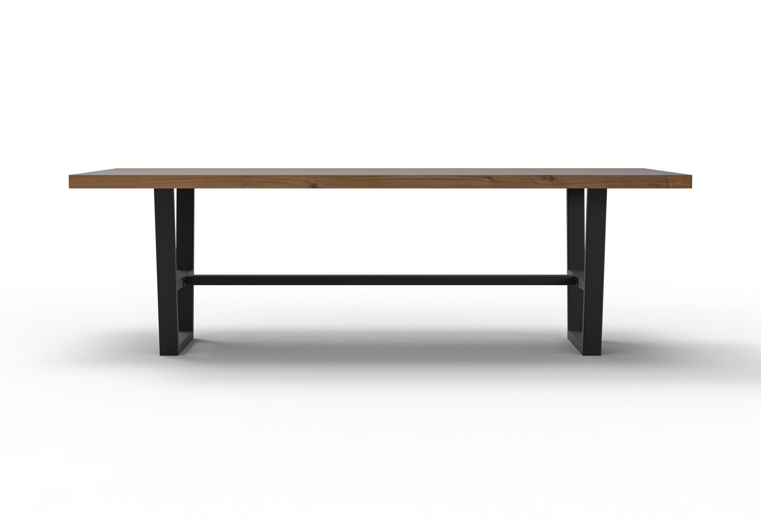 Maxwell Acacia 96" Dining Table - Natural + Gray