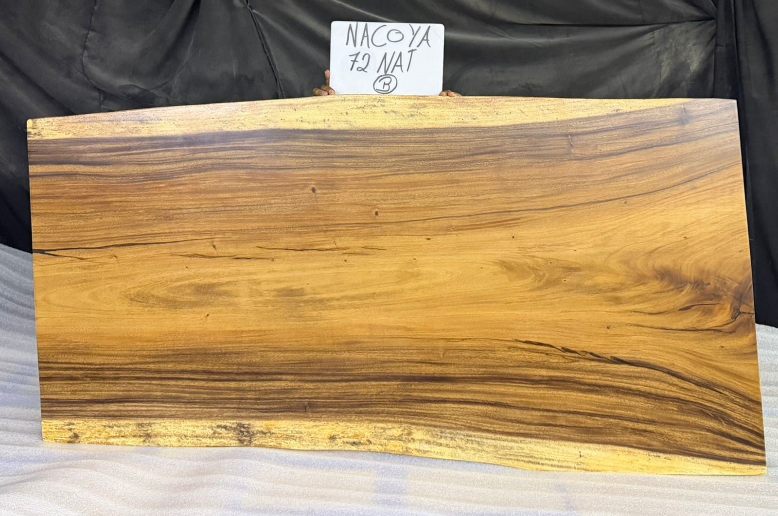 Nicoya 72" Guanacaste Live Edge Dining Table - Natural - SN537