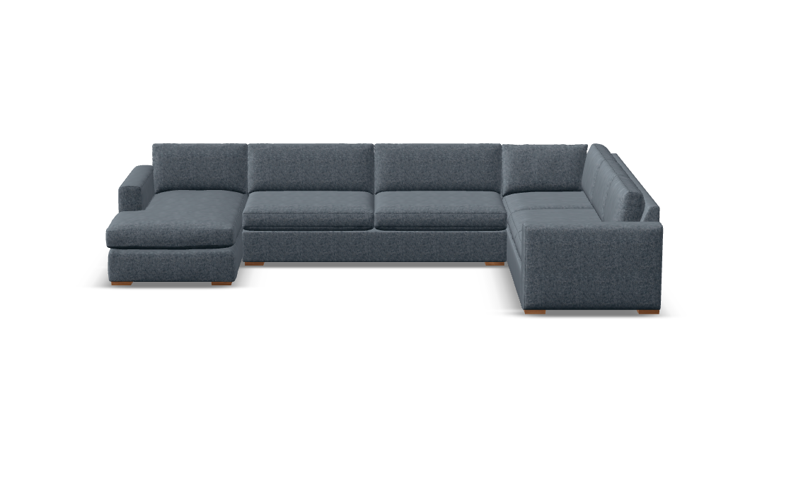 Nathan Luxe Express Ship 152" x 96" Sectional + Chaise