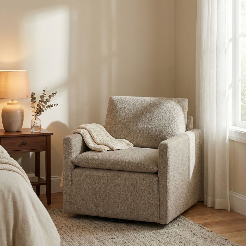 Nicholas Express Ship 37" Swivel Chair