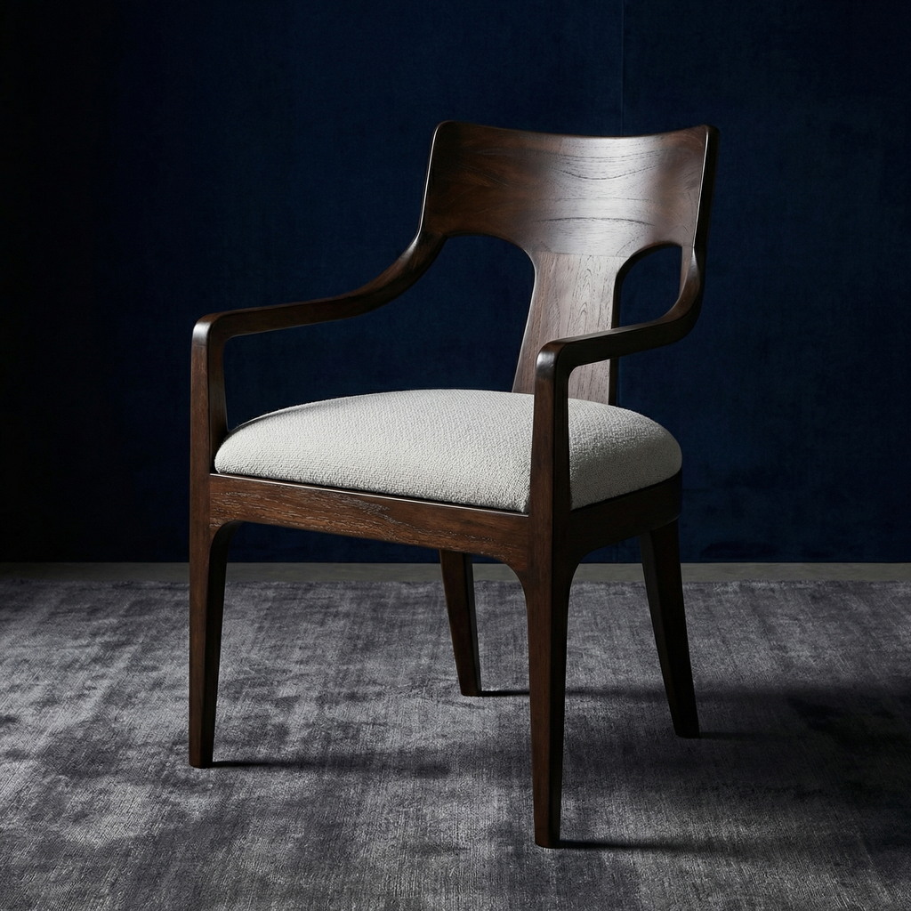 Rowan 24" Dining Chair - Walnut