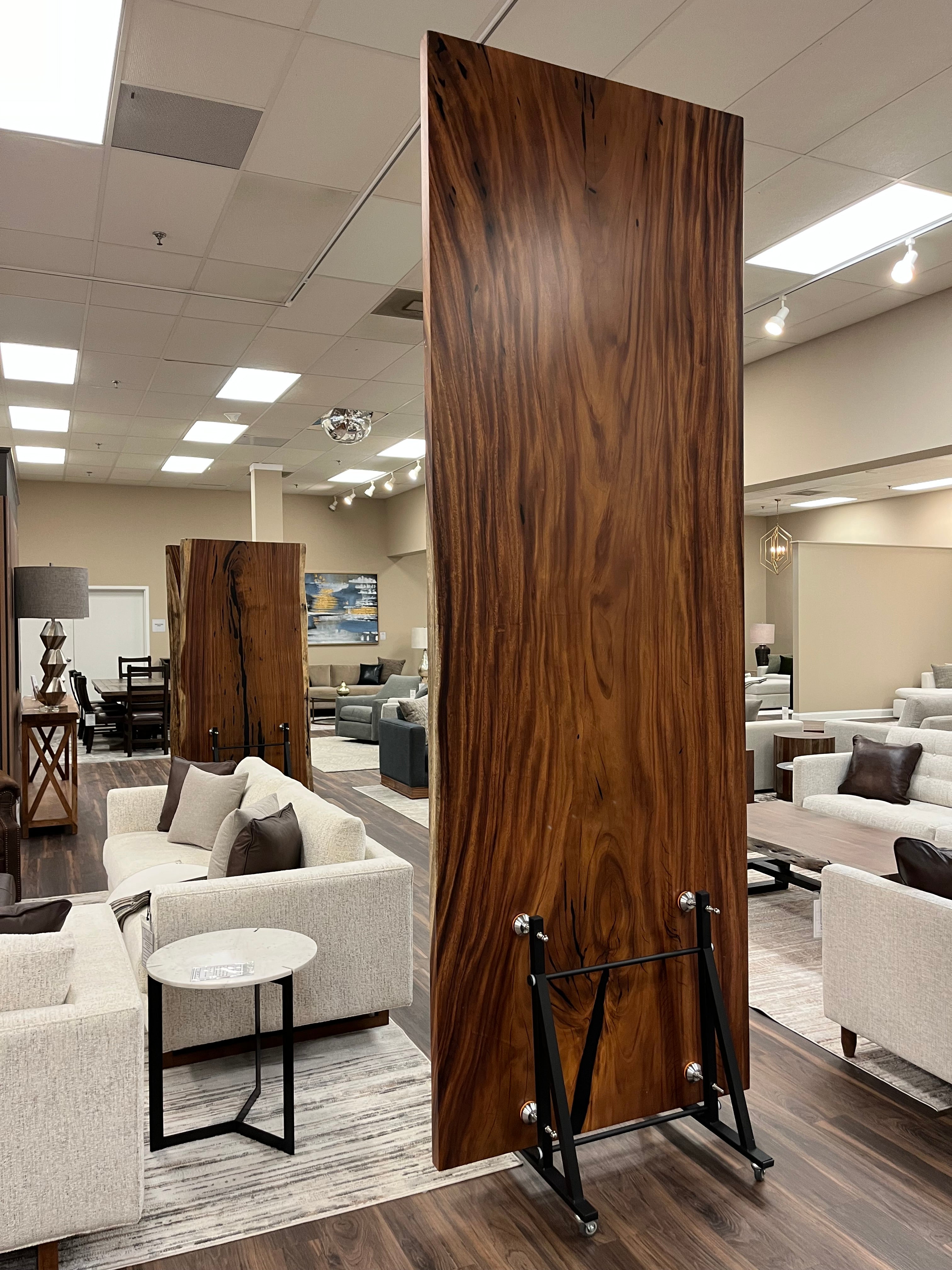 Avellanas 120" Guanacaste Live Edge Dining Table - Natural- SN402