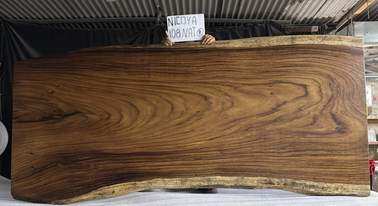 Nicoya 108" Guanacaste Dining Table - Natural - SN574