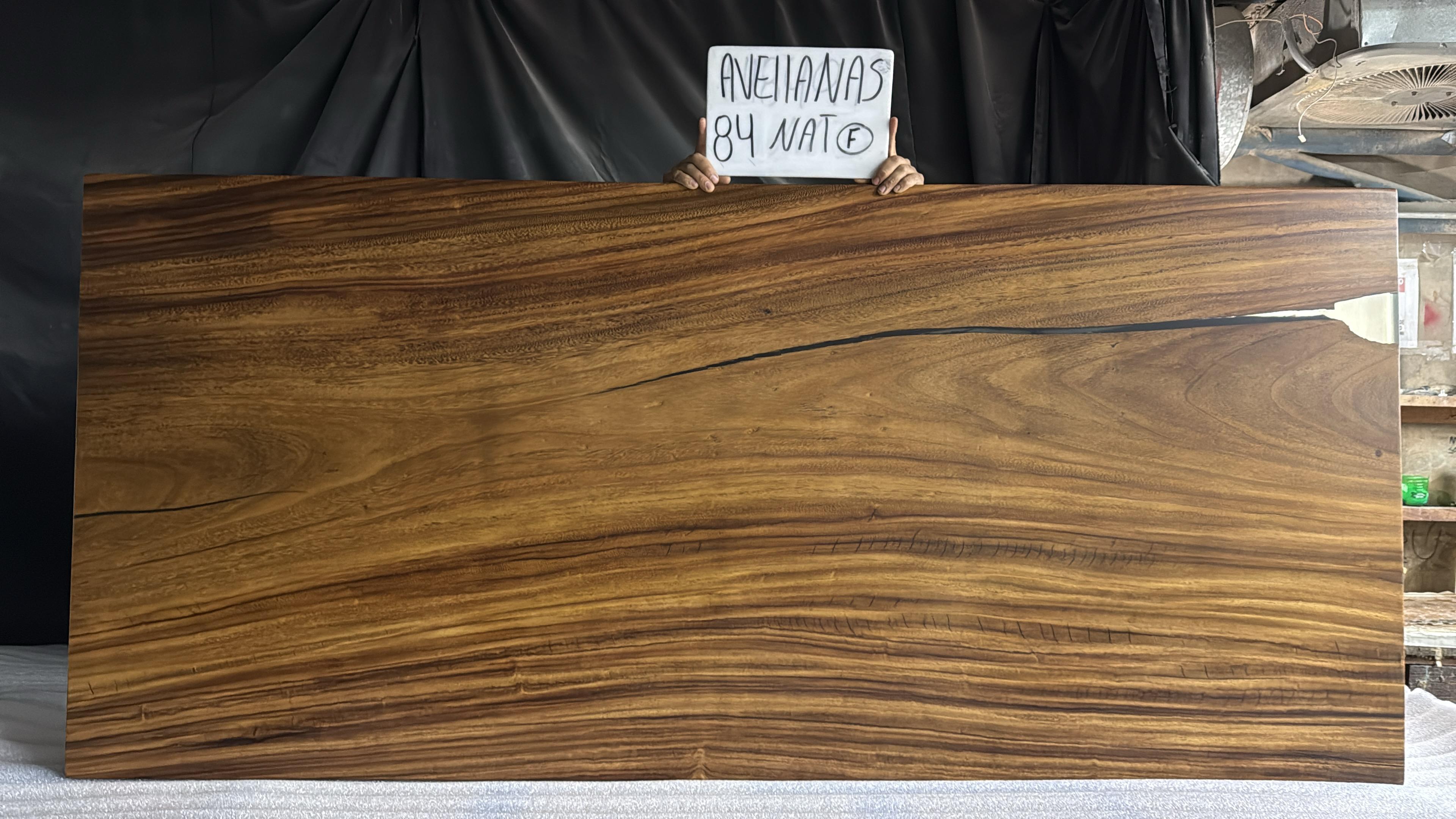 Nicoya 84" Guanacaste Live Edge Dining Table - Natural - SN581