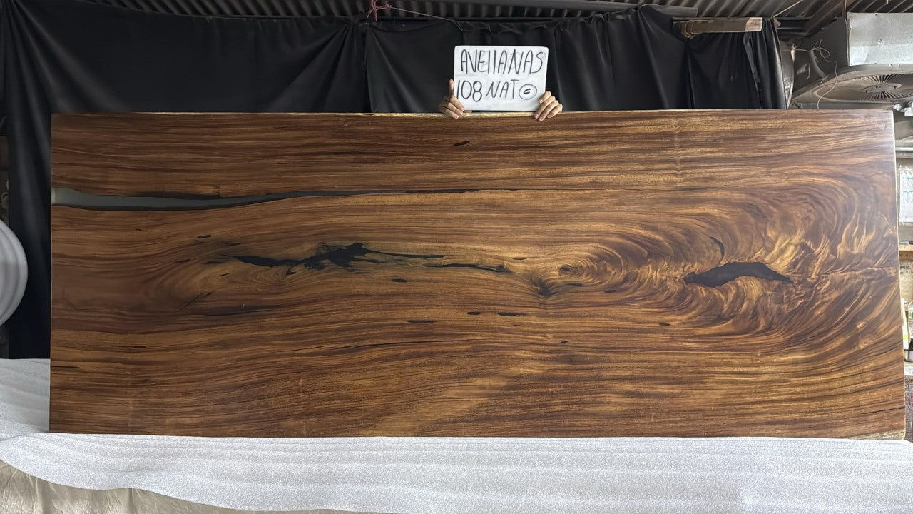Avellanas 108" Guanacaste Dining Table - Natural - SN595