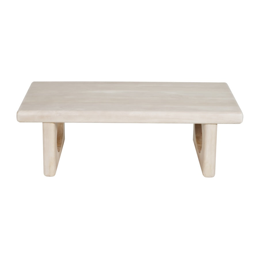 Willow 54" Mango Coffee Table - Burnish Ash