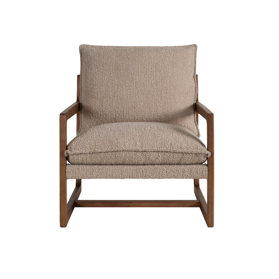 William 29" Occasional Chair - Soft Latte
