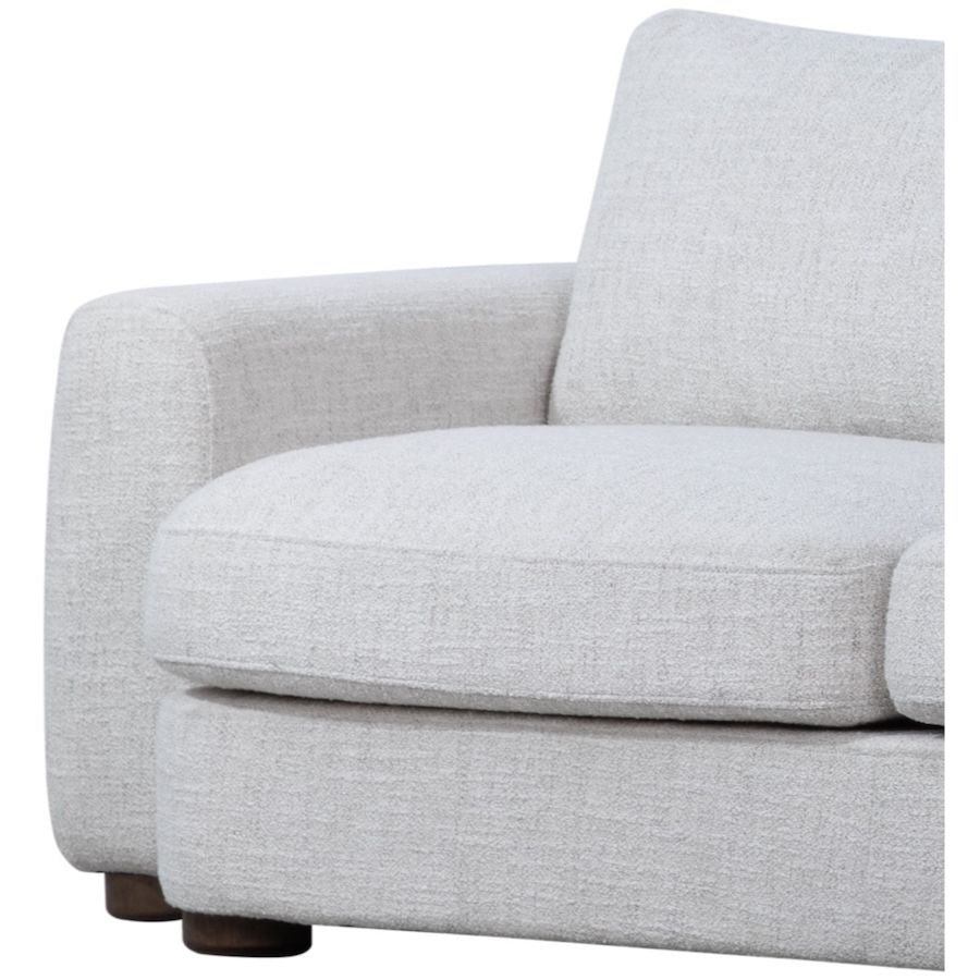 Brycen 114" 2 Cushion Sofa + LAF Chaise - Canvas Linen