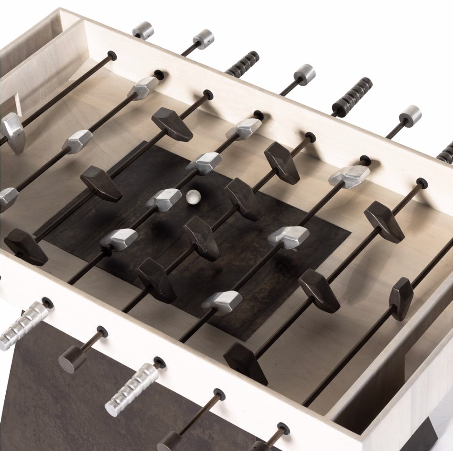 Archer 56" Guanacaste Foosball Table - Bleached Guanacaste