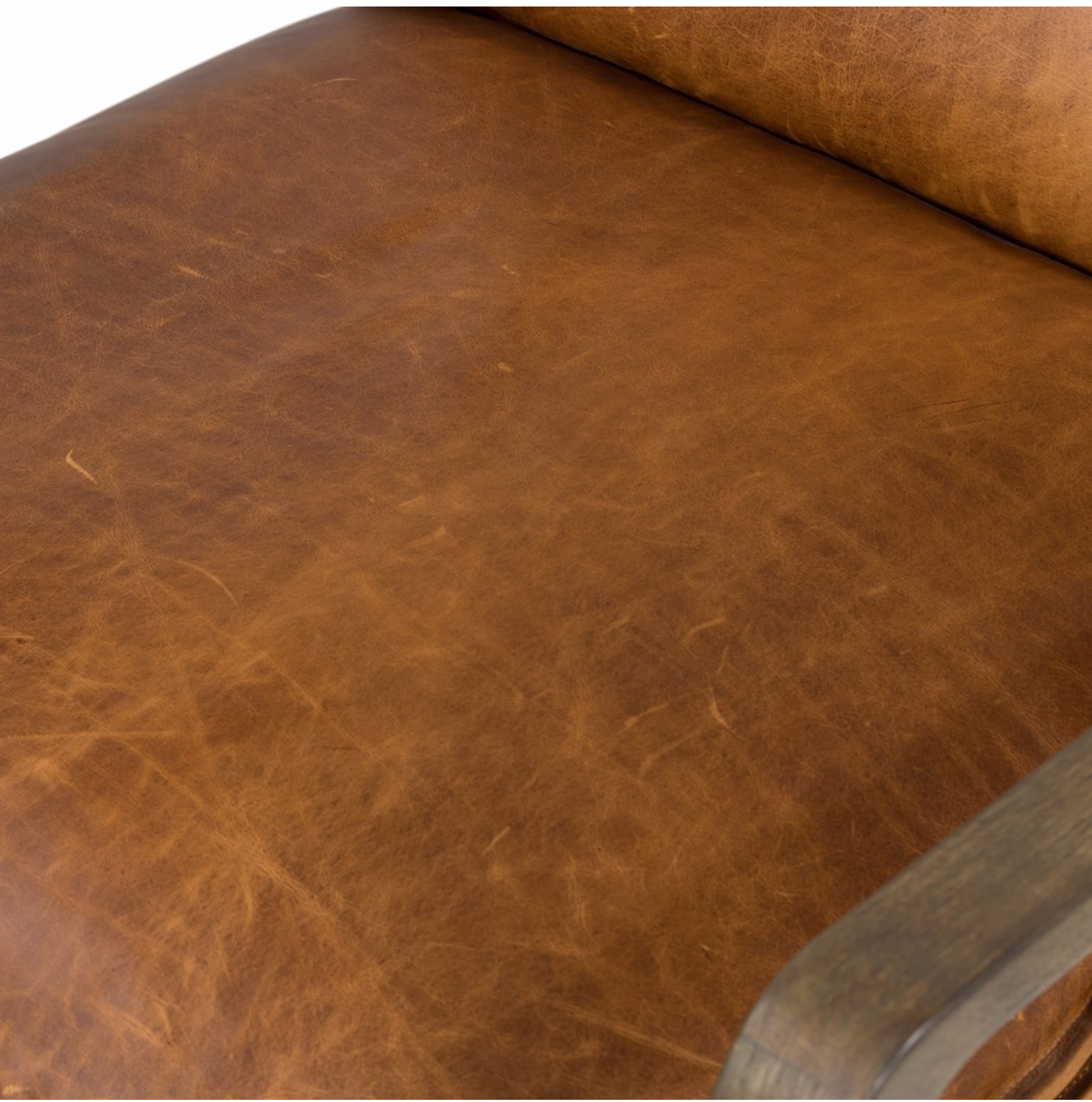 Adam Oak Lounge Chair - Raleigh Chestnut
