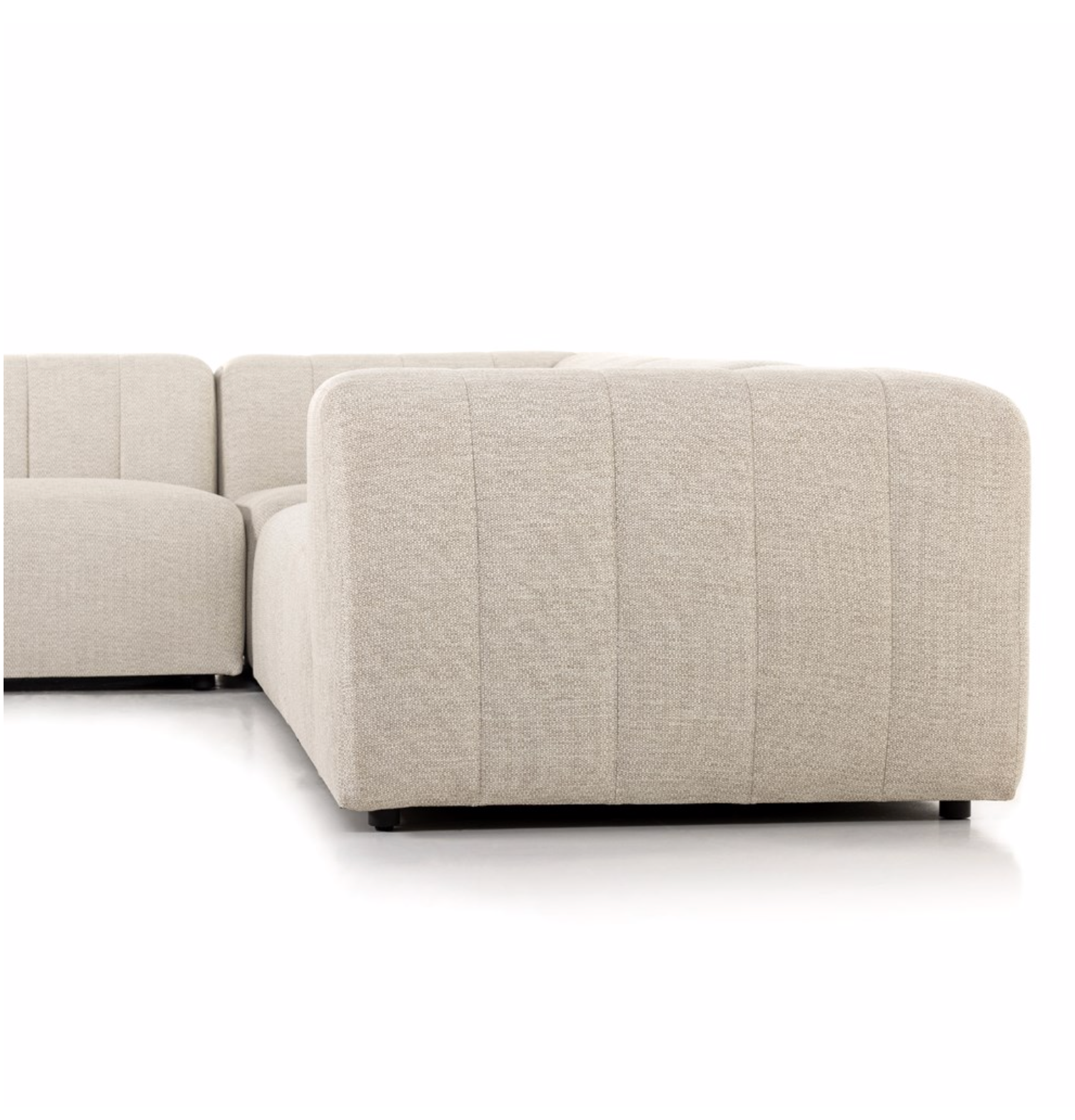 Gwyneth 121" 5 Cushion Outdoor Sectional - Sand