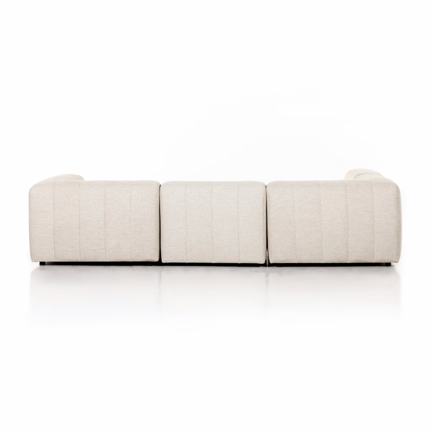 Gwyneth 121" 4 Cushion Outdoor Sectional - Sand