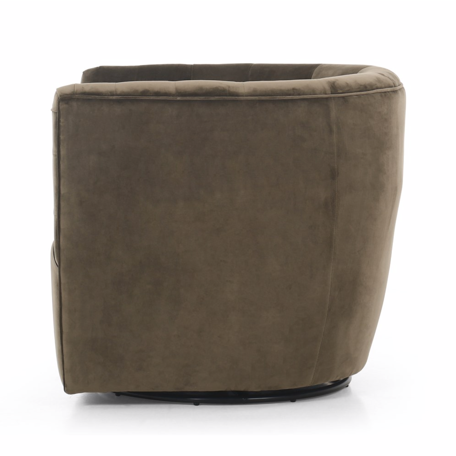 Hancock 33" Tufted Swivel Chair - Surrey Olive