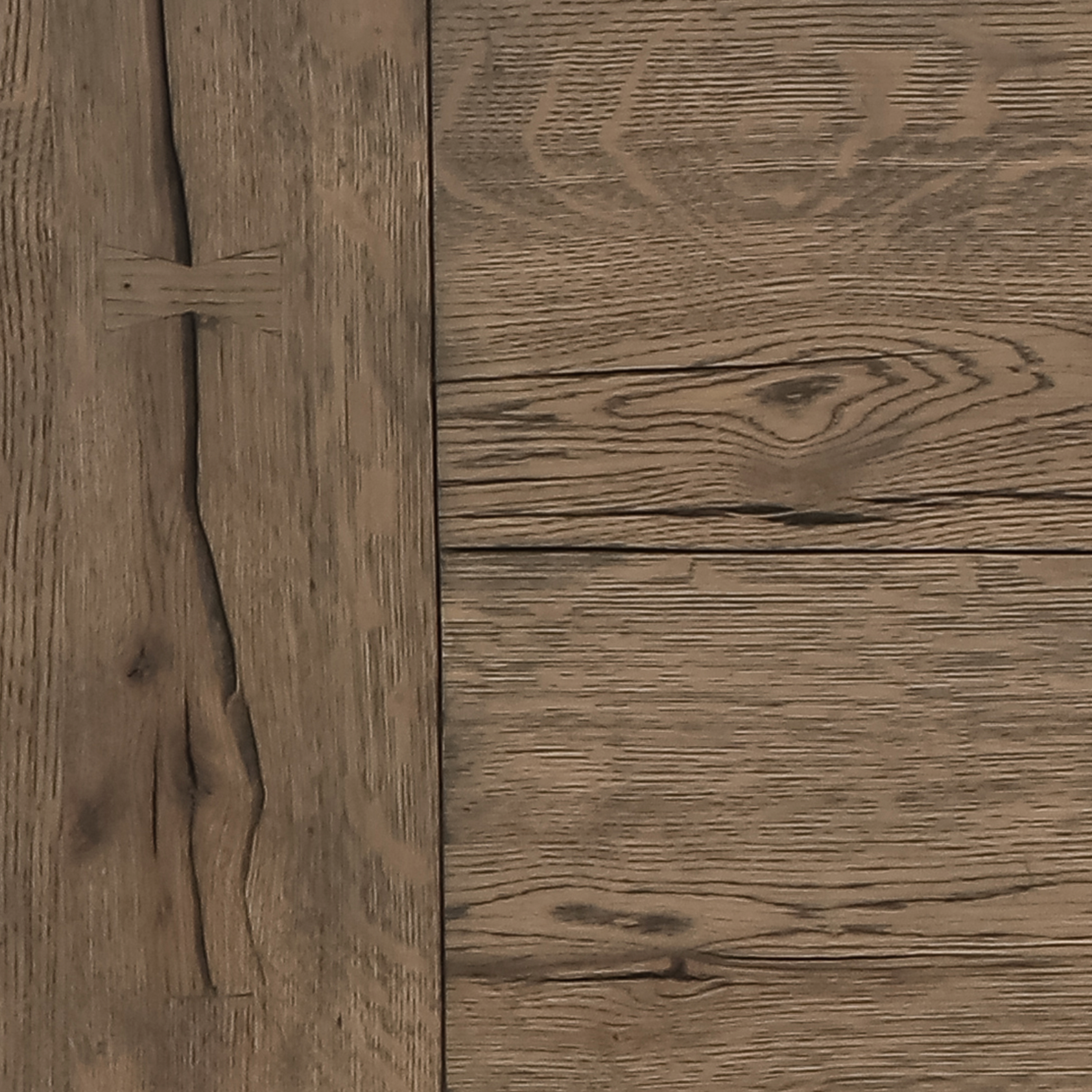 Travis 72" Cracked Oak Console Table