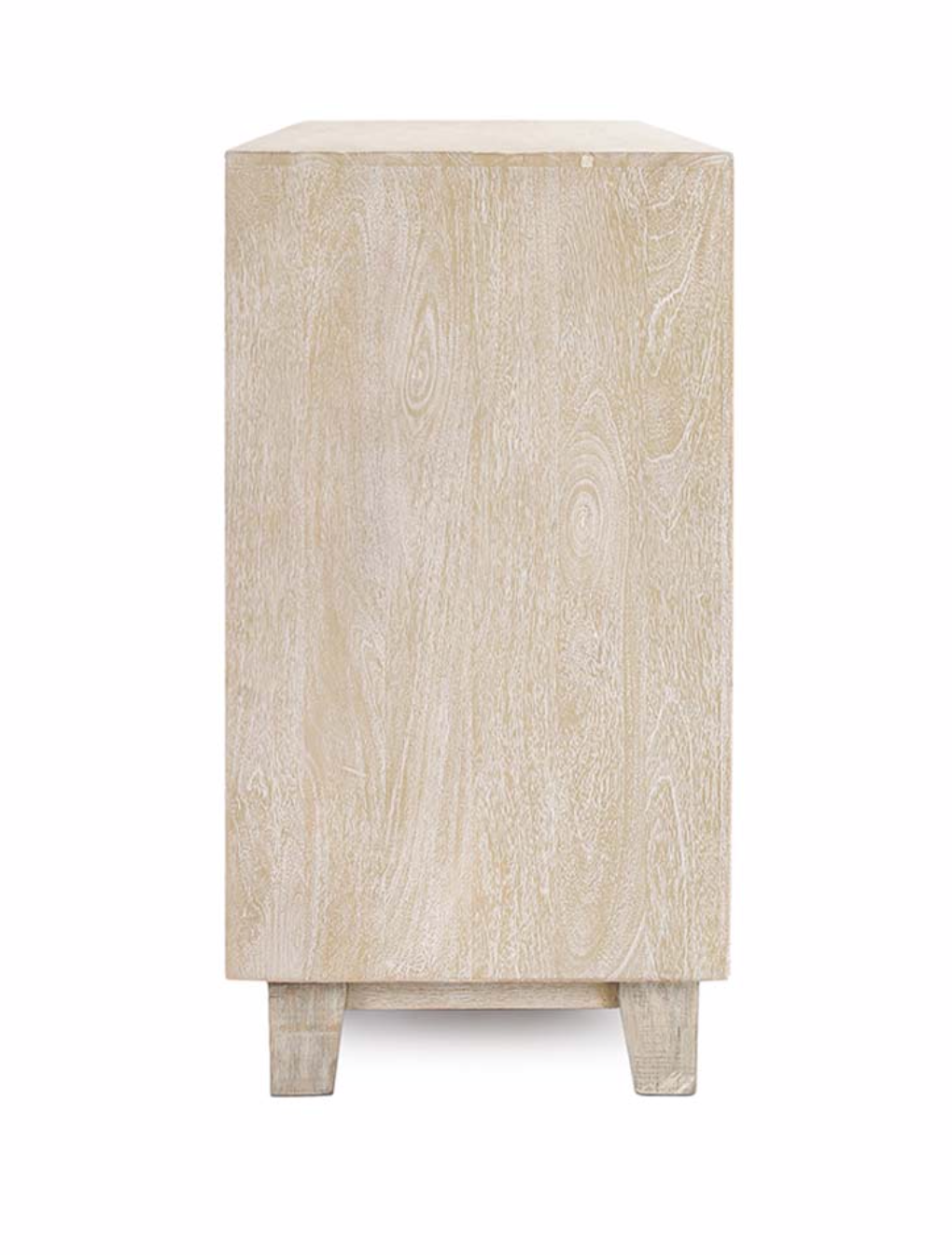 Reese 56" Six Drawer Dresser - New White Wash