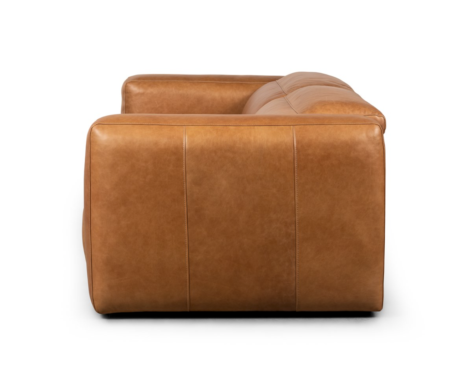 Radford 91" 2 Cushion Top Grain Leather Power Motion Sofa - Butterscotch