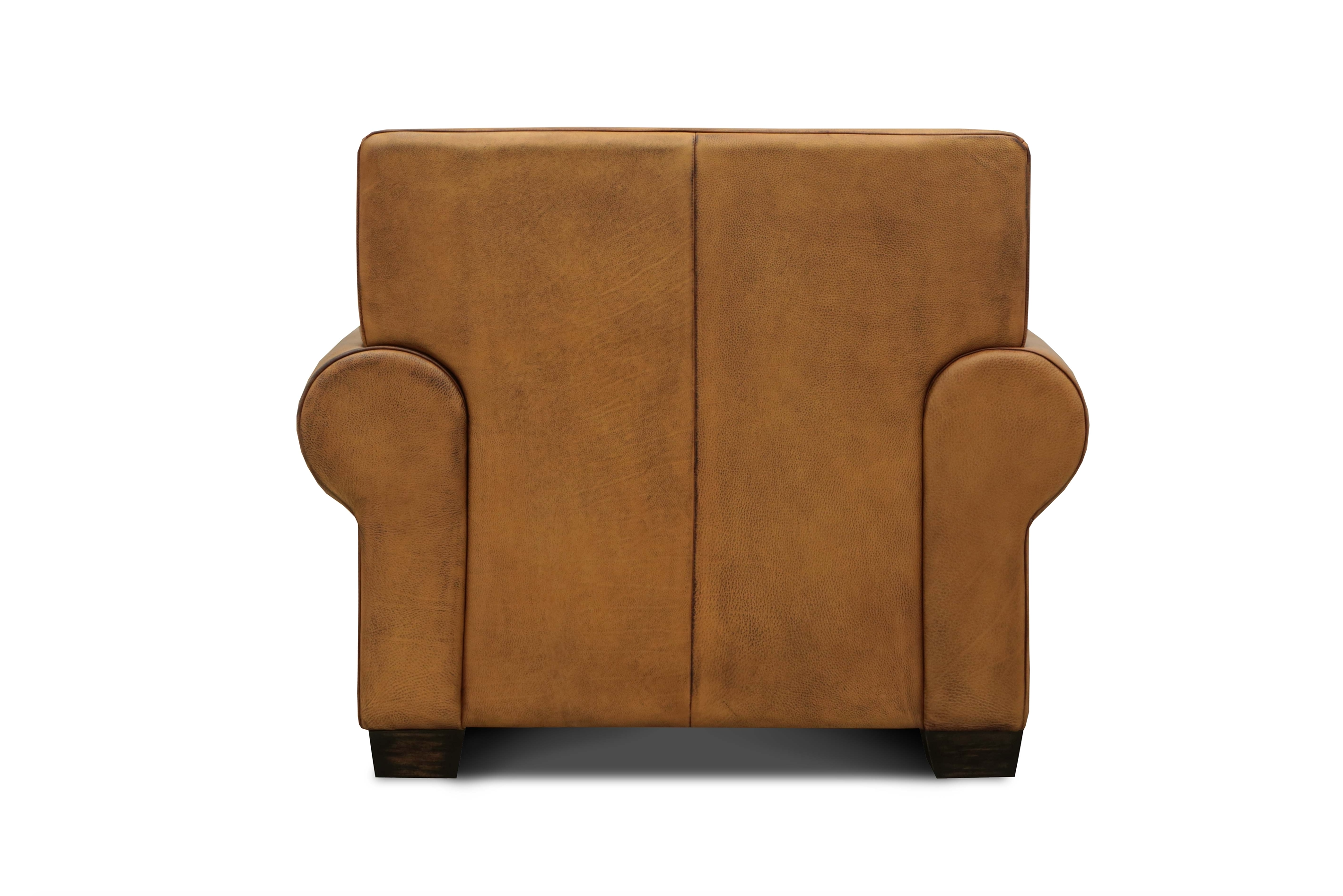 Wallace 42" Top Grain Leather Reclining Chair - Diva Mustang