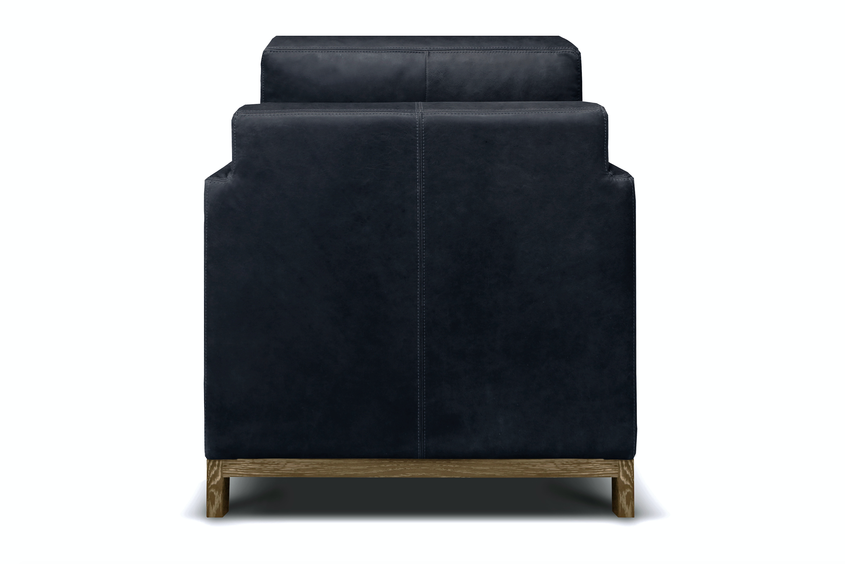 Clarksdale 32" Top Grain Leather Chair - Napa Admiral