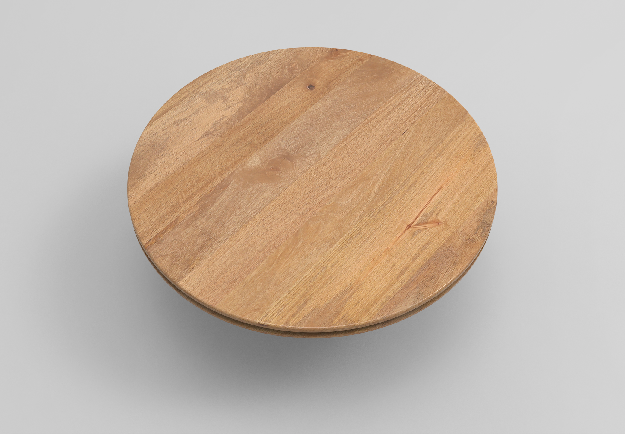 Marcia 72" Acacia Round Dining Table - Natural