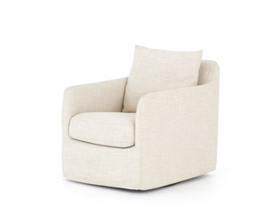 Bankside 26" Swivel Chair - Cambric Ivory