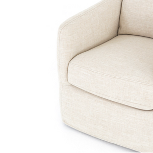 Bankside 26" Swivel Chair - Cambric Ivory