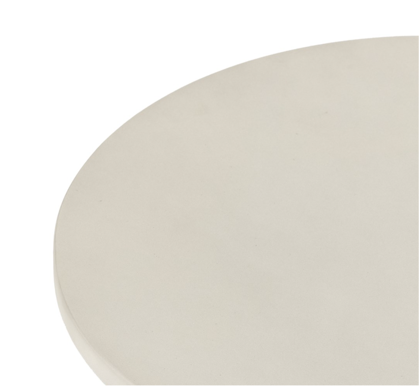Bowman 22" Outdoor End Table - White Concrete