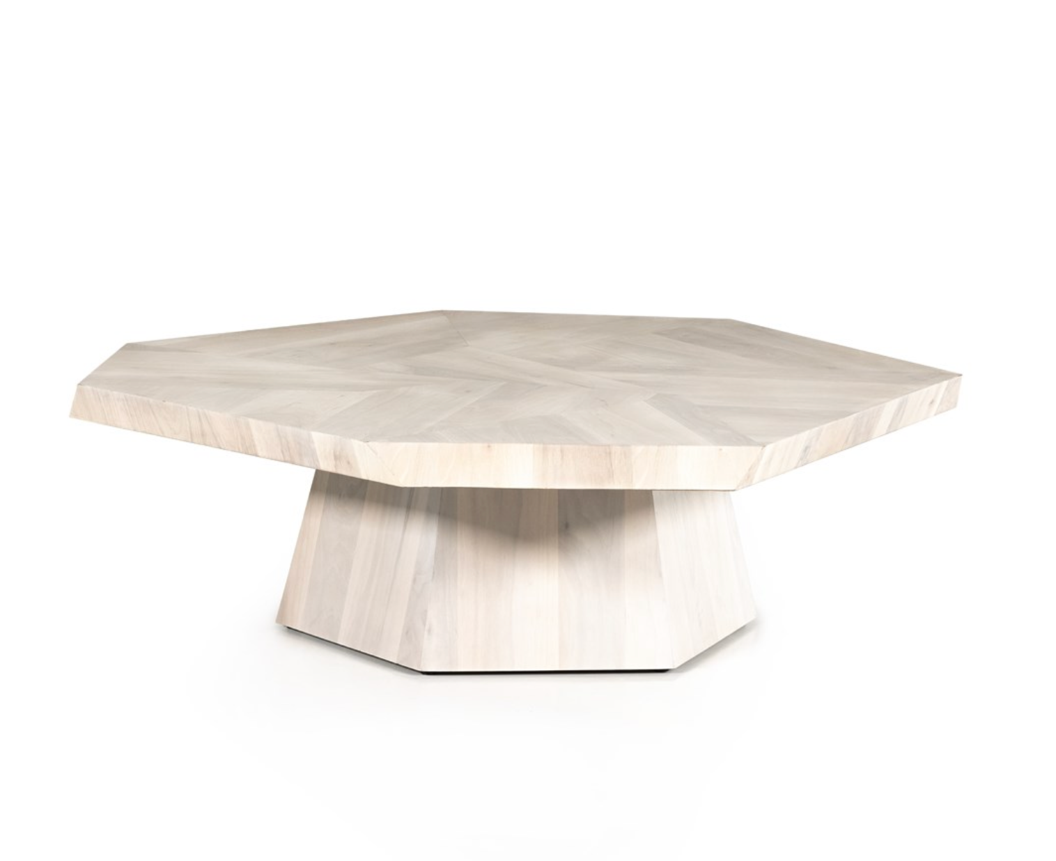 Bronx 53" Coffee Table - Ashen Walnut