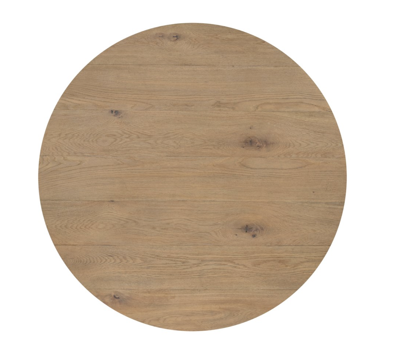 Cameron 48" Half-Sphere Oak Coffee Table - Natural