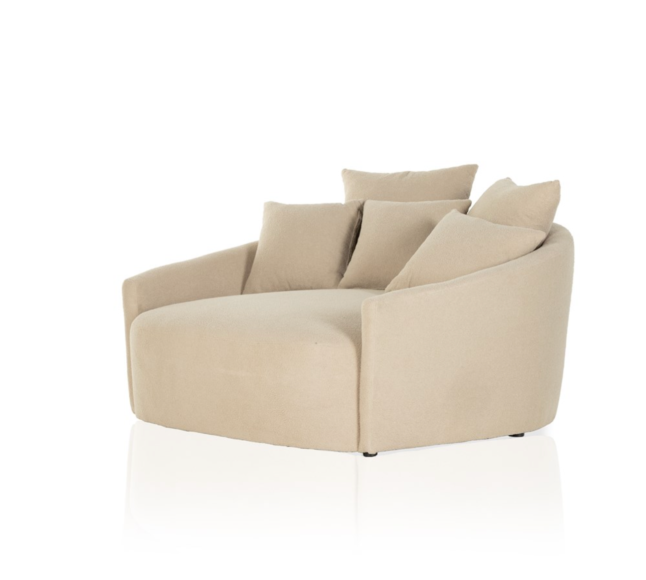 Clarissa 62" Media Lounger - Socorro Taupe