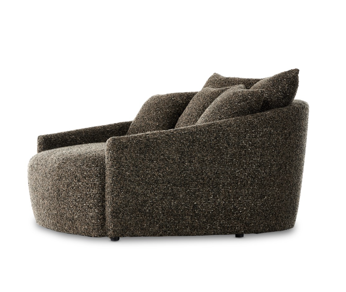 Clarissa 62" Media Lounger - Performance Granite