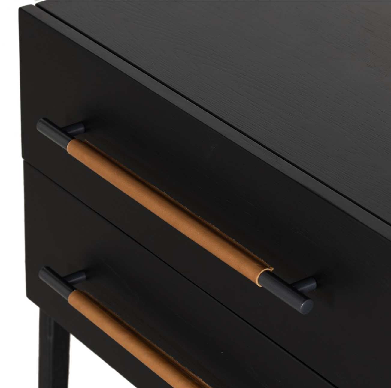 Dale 27" Nightstand - Ebony Oak