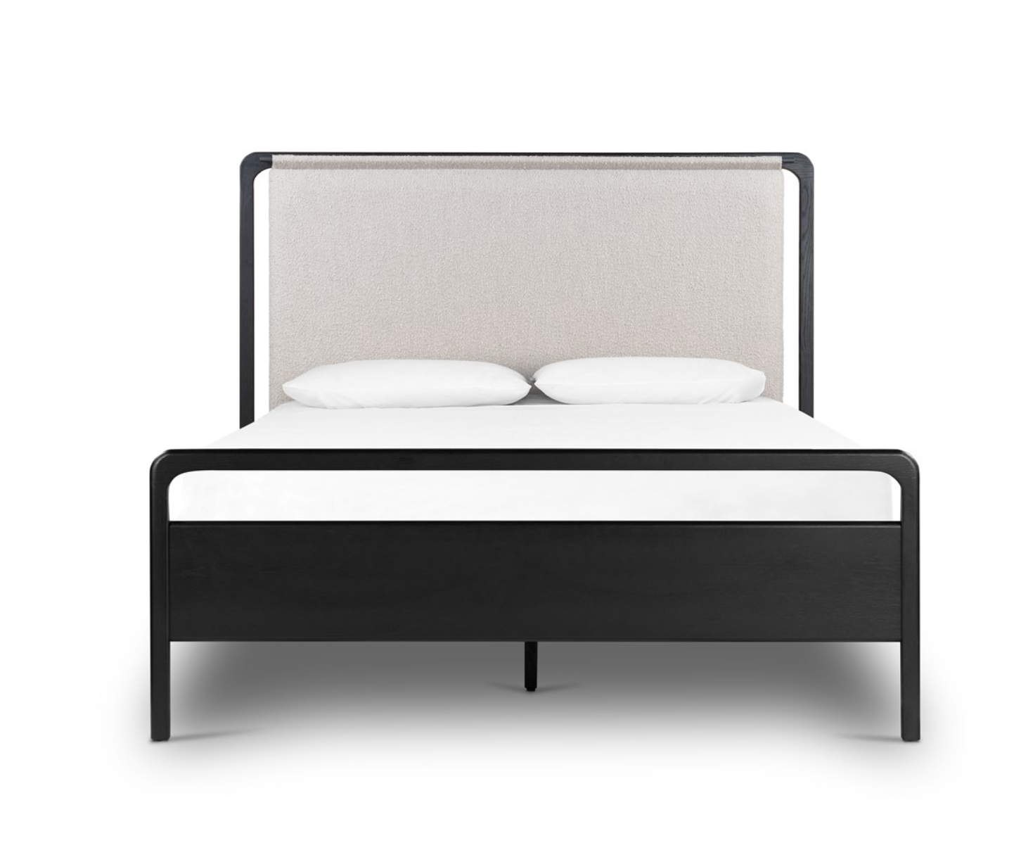 Dale 80" King Bed - Ebony Oak