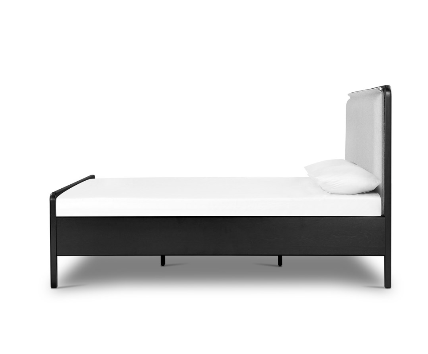 Dale 80" King Bed - Ebony Oak