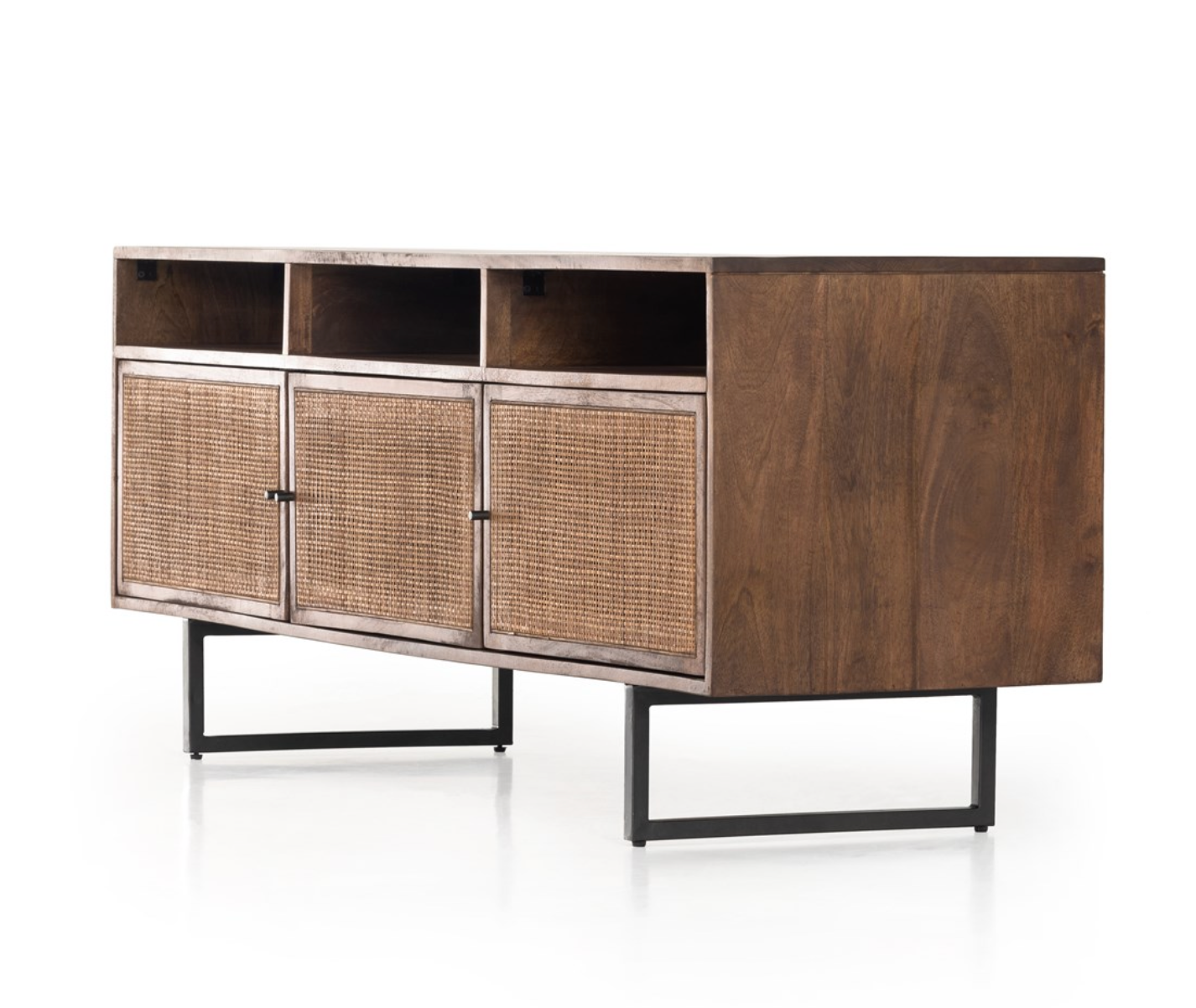 Dennen 65" Media Cabinet - Brown Wash