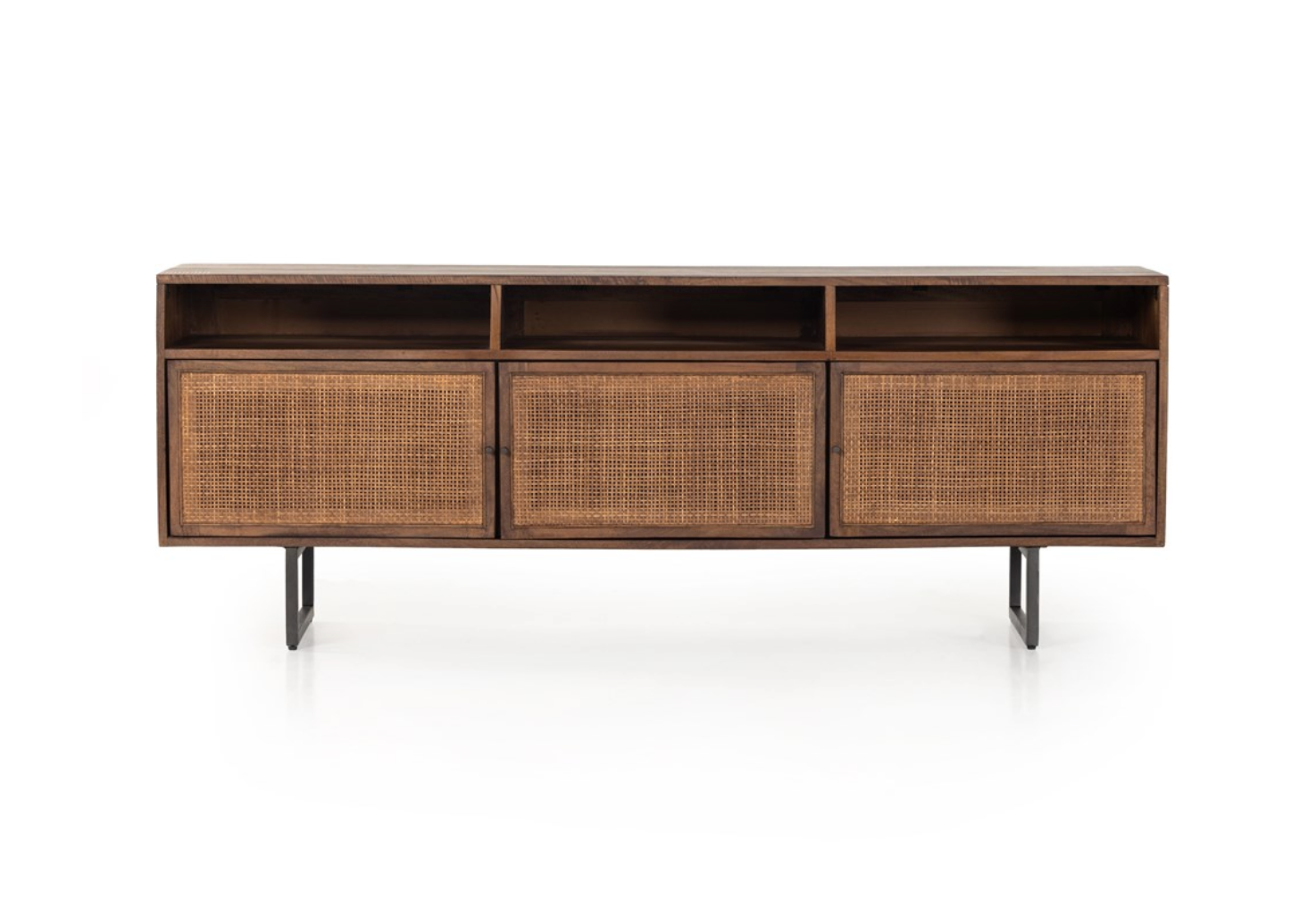 Dennen 65" Media Cabinet - Brown Wash