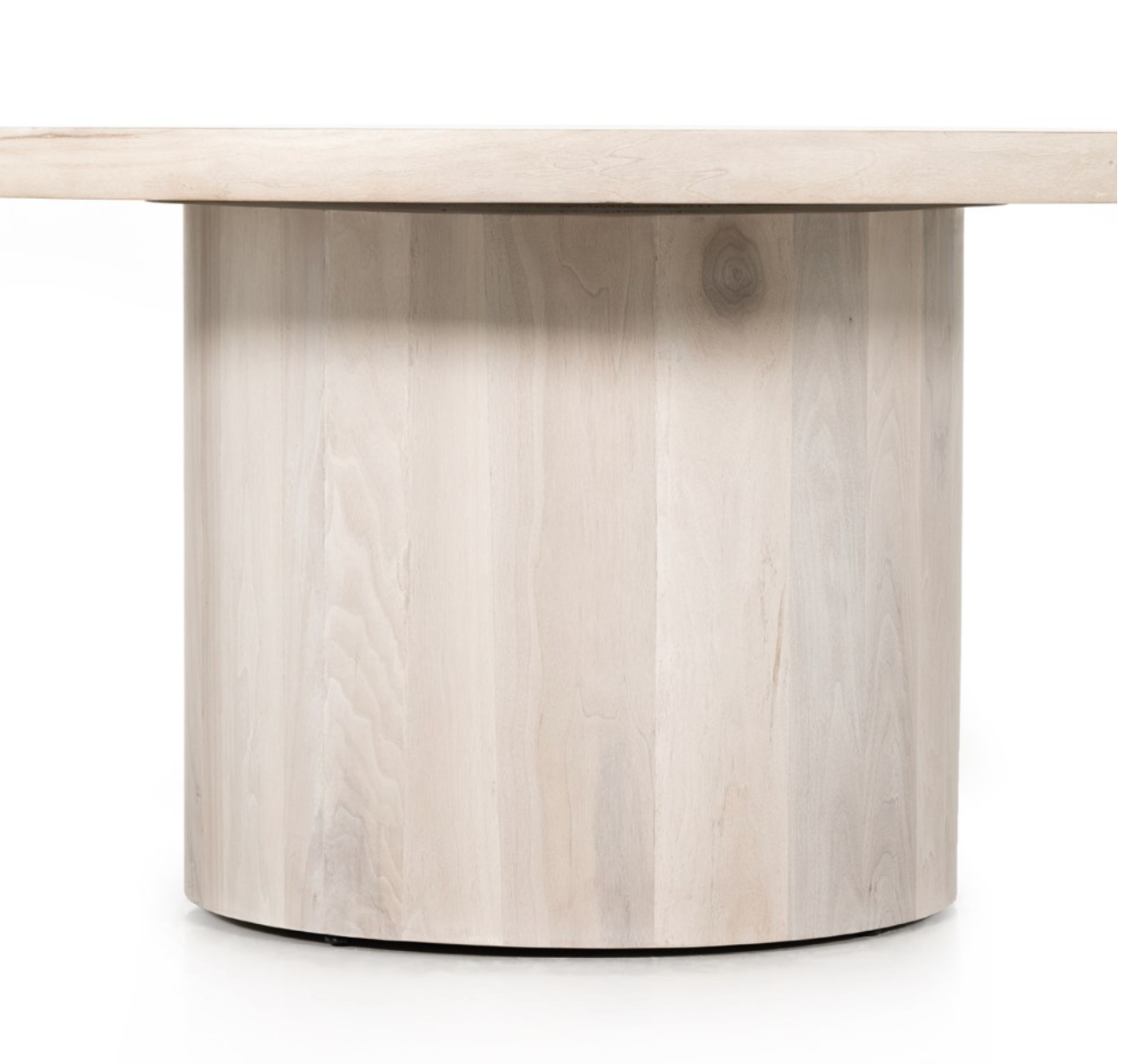 Diego 60" Round Dining Table - Ashen Walnut