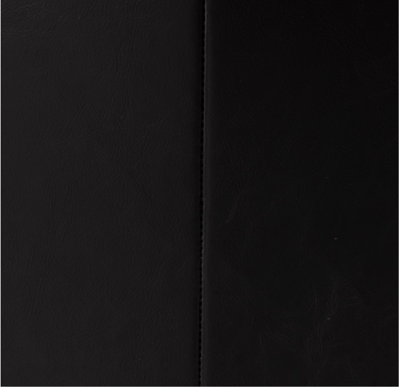 Dillon 38" Top Grain Leather Tufted Chaise - Rider Black